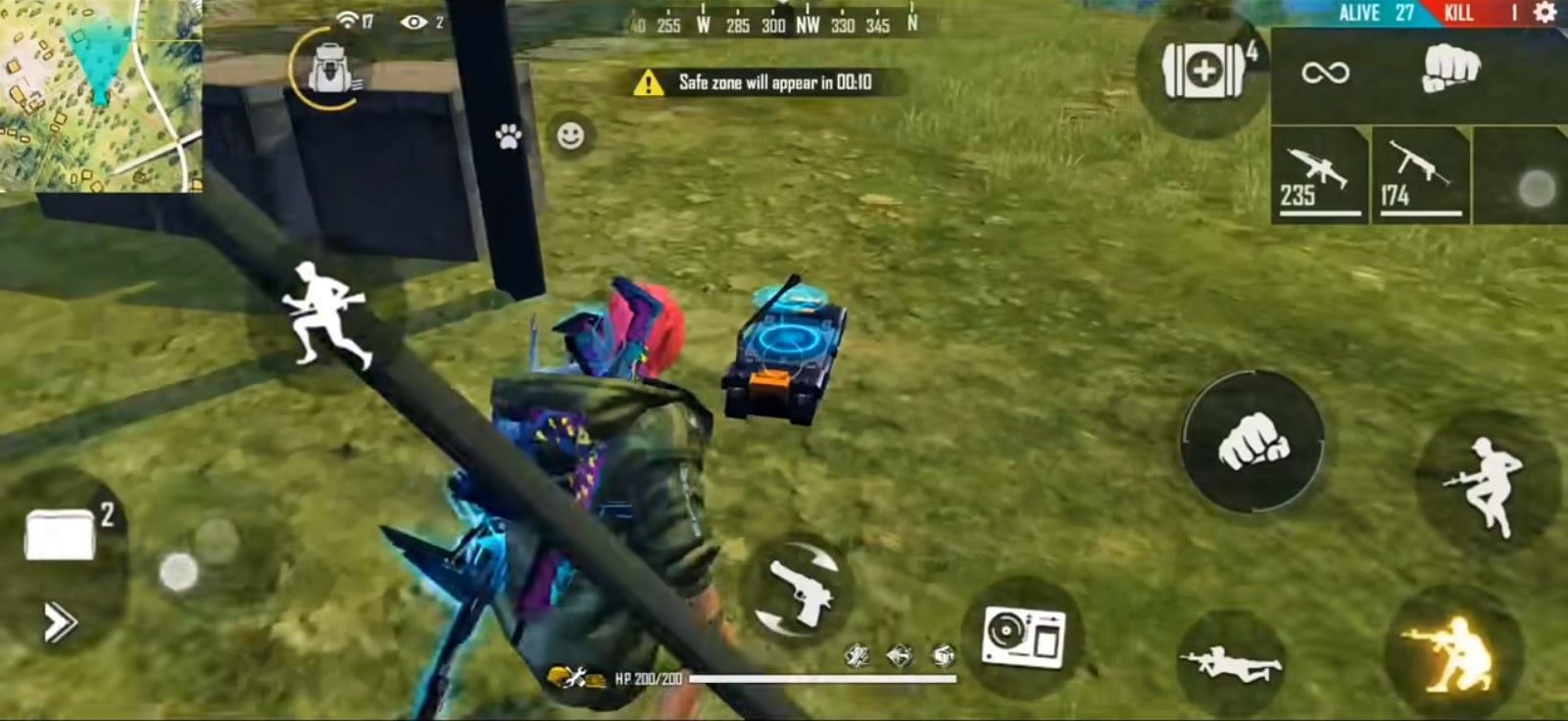 Use of info tool (Image via Jonty Gaming/YouTube)